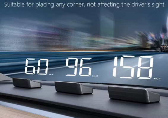 GPS Проекція на лобове скло (HUD Спідометр Універсальний) Wroomix