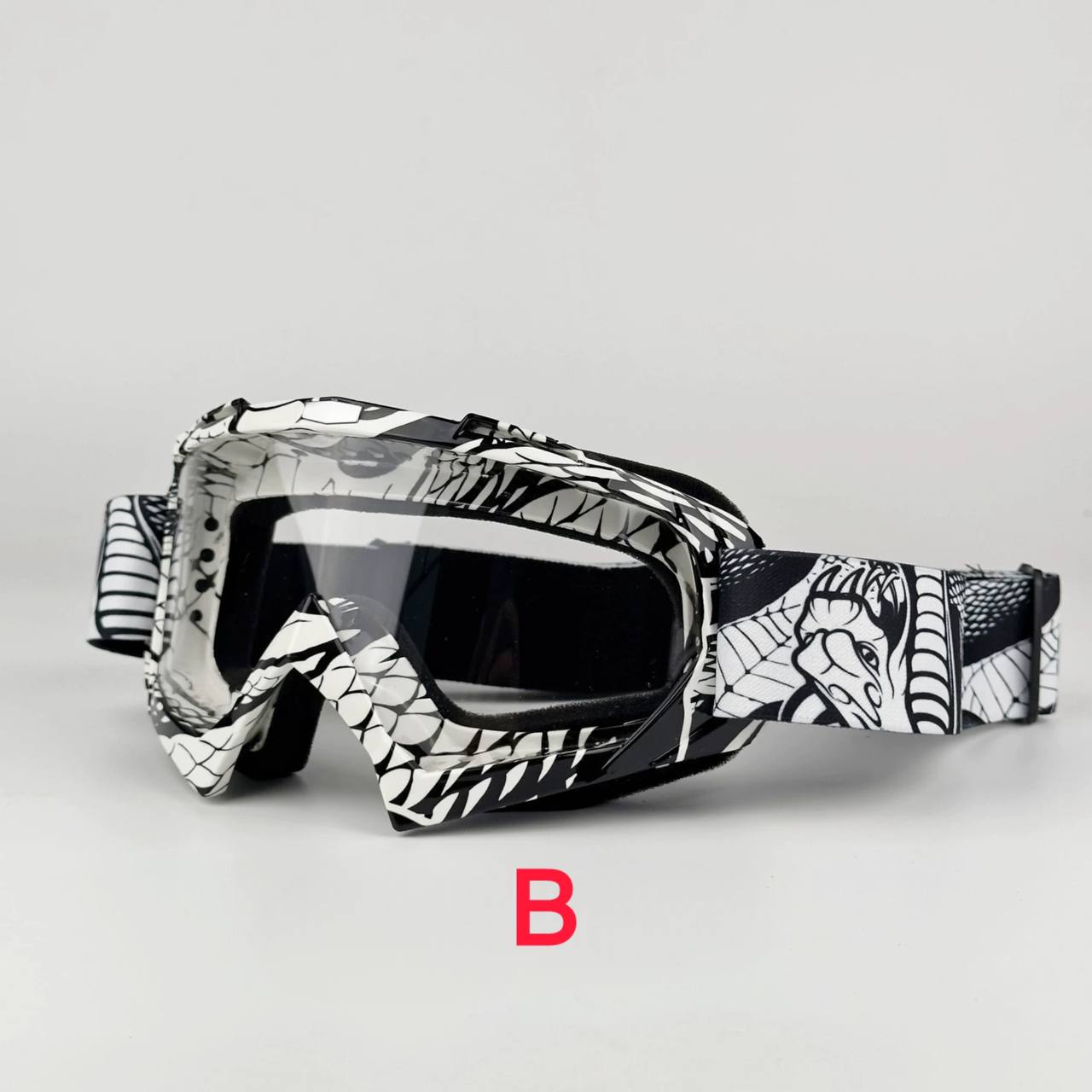 Мотоокуляри ендуро та крос універсальні (Захист від пилу та вітру) Wroomix