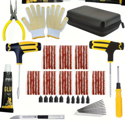 Ремкомплект для шин універсальний (Набір для ремонту безкамерних коліс) Wroomix