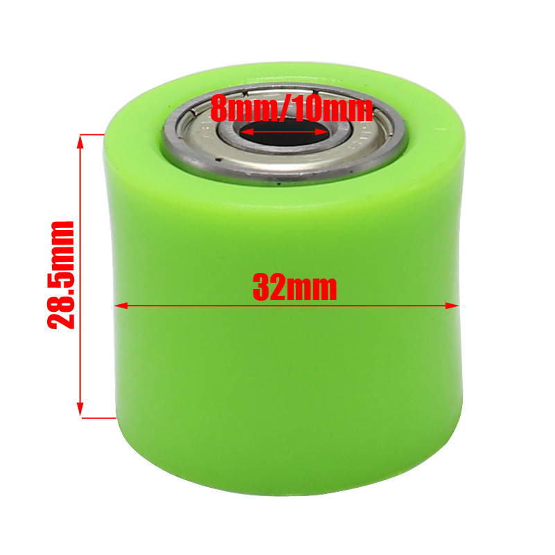 Ролик натягувача ланцюга ендуро (Підшипник 8мм / 10мм) Wroomix