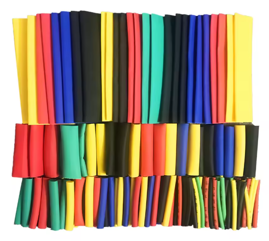 Набір термоусадок для проводів 164 шт (Ізоляція 2:1) Wroomix