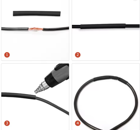 Набір термоусадок для проводів 164 шт (Ізоляція 2:1) Wroomix