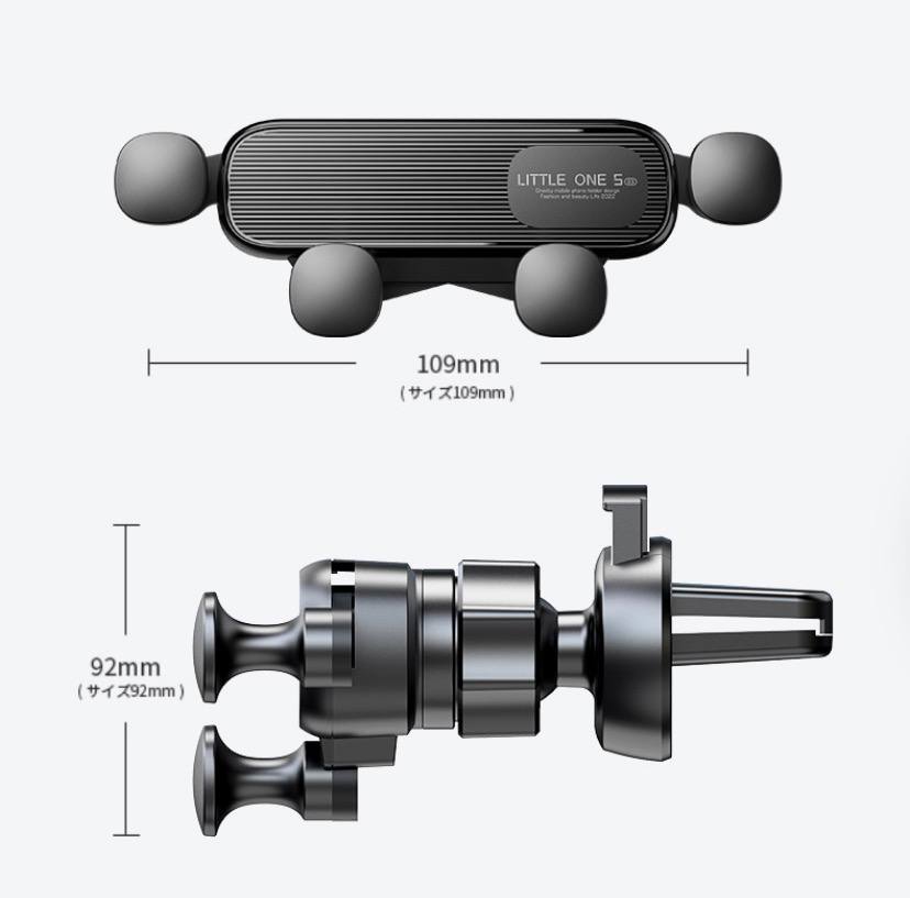 Тримач для телефону в авто на вентиляцію 4 в 1 (Метал) — Надійне кріплення Wroomix